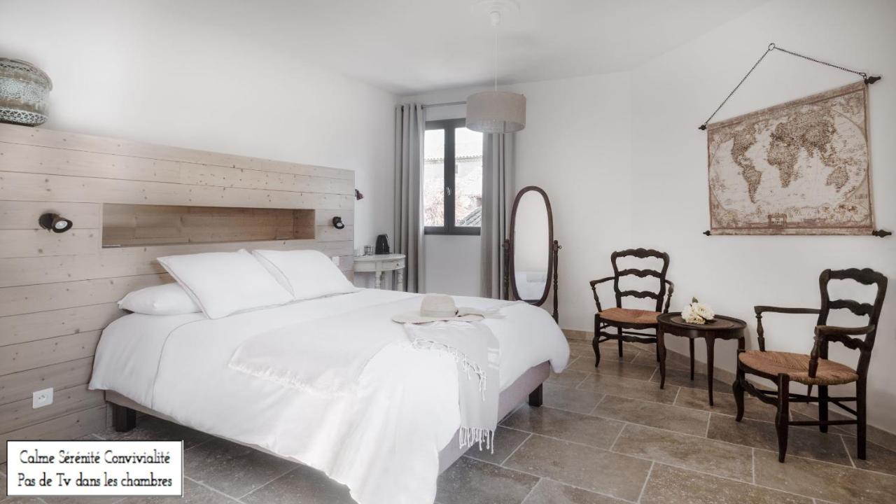 Saint-Hilaire-dʼOzilhan L'Ostal - Bed & Breakfast - Chambres Et Suites De 25 A 40M2 - Spa מראה חיצוני תמונה