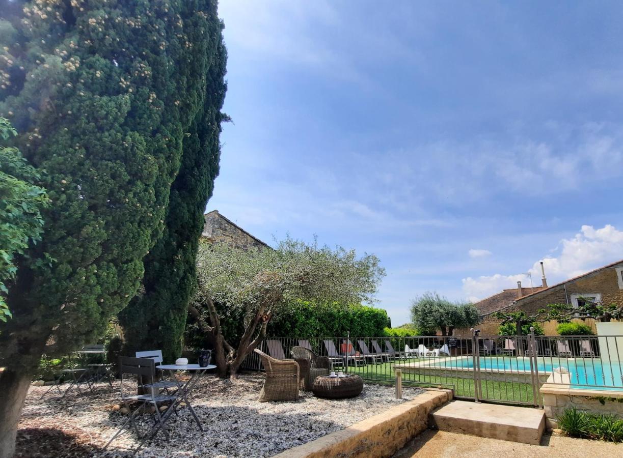 Saint-Hilaire-dʼOzilhan L'Ostal - Bed & Breakfast - Chambres Et Suites De 25 A 40M2 - Spa מראה חיצוני תמונה