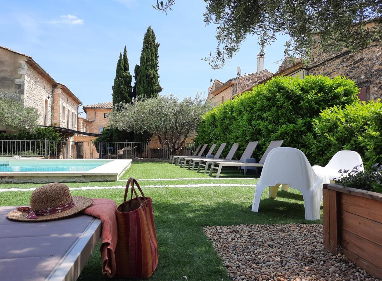Saint-Hilaire-dʼOzilhan L'Ostal - Bed & Breakfast - Chambres Et Suites De 25 A 40M2 - Spa מראה חיצוני תמונה