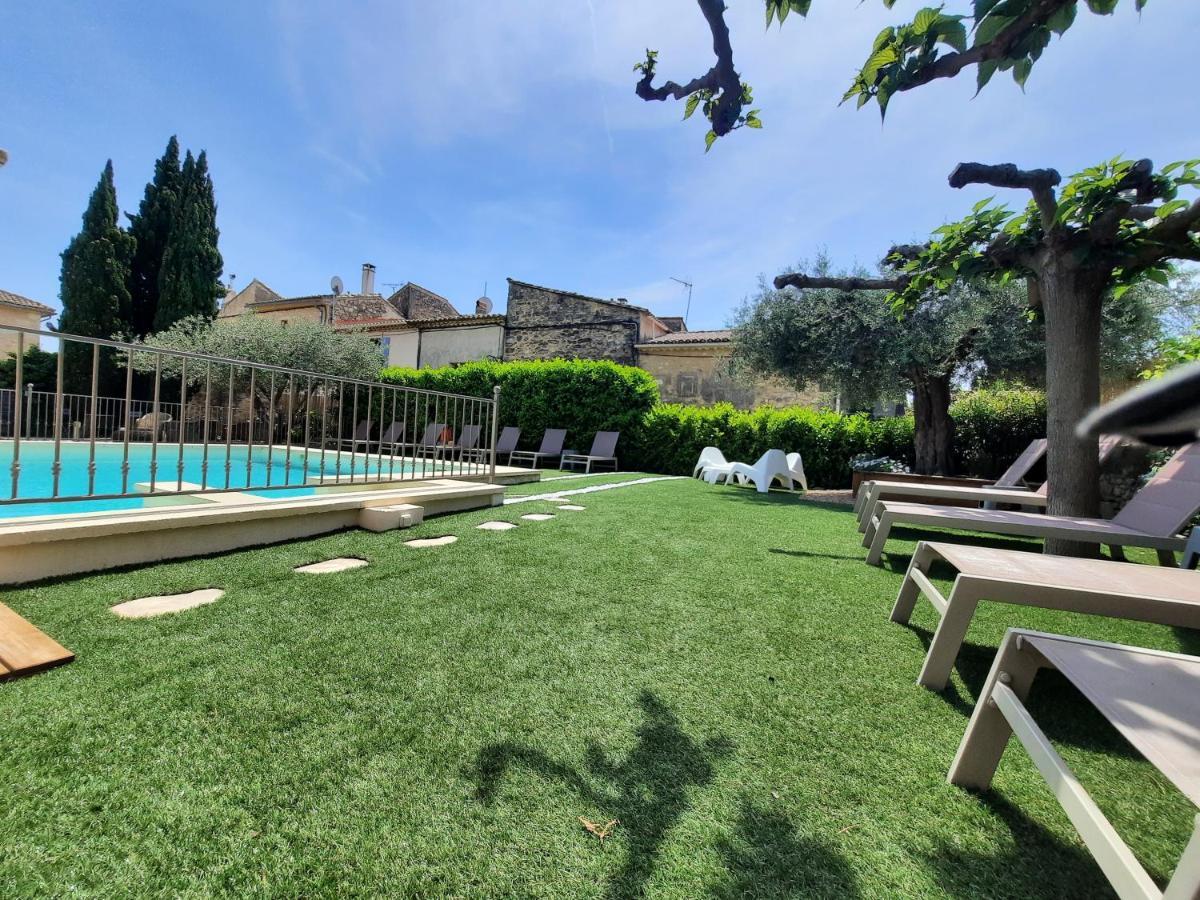 Saint-Hilaire-dʼOzilhan L'Ostal - Bed & Breakfast - Chambres Et Suites De 25 A 40M2 - Spa מראה חיצוני תמונה