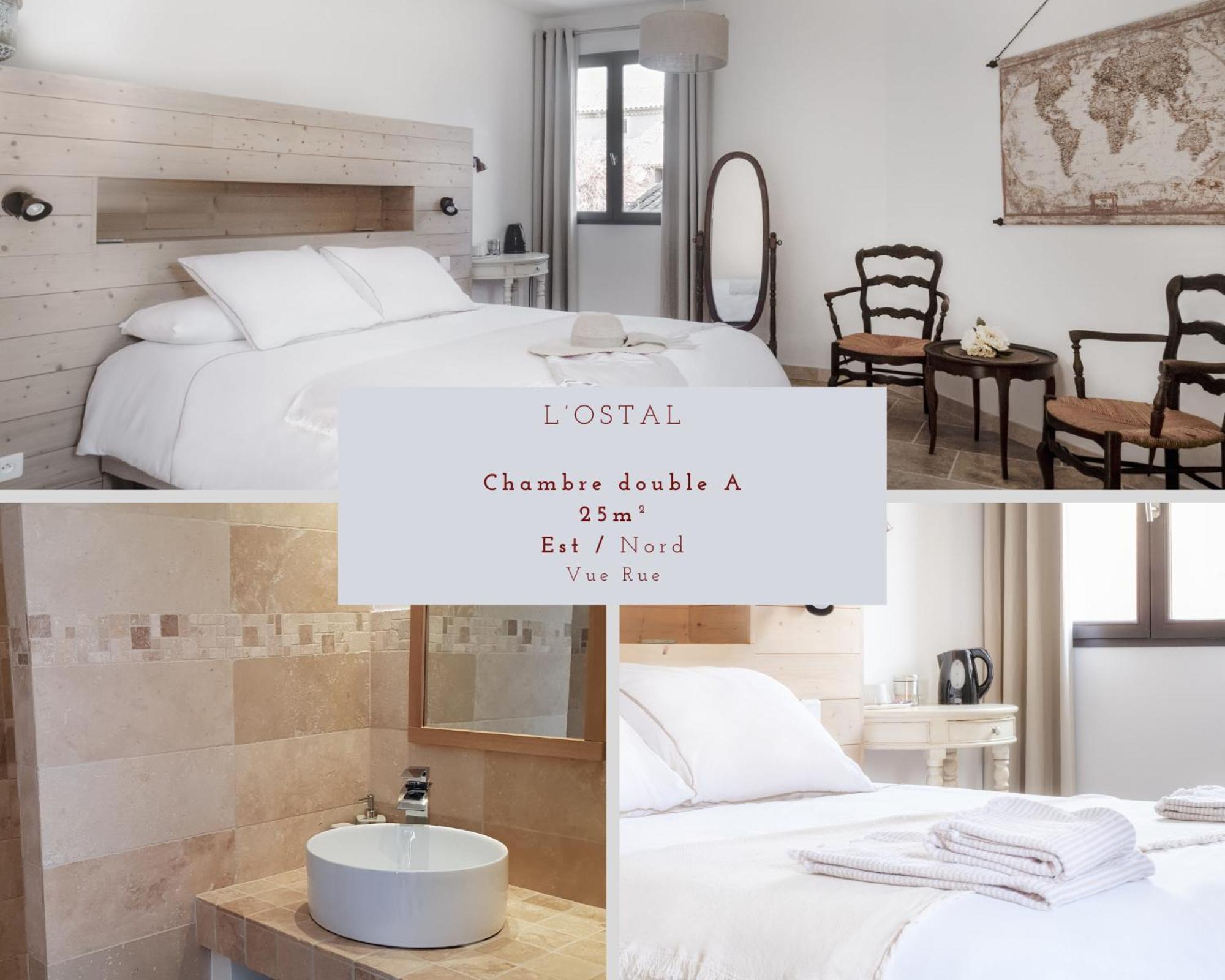 Saint-Hilaire-dʼOzilhan L'Ostal - Bed & Breakfast - Chambres Et Suites De 25 A 40M2 - Spa מראה חיצוני תמונה